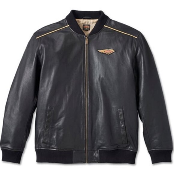 Harley-Davidson Men's 120th Anniversary Leather Jacket 97034-24VM Size XL